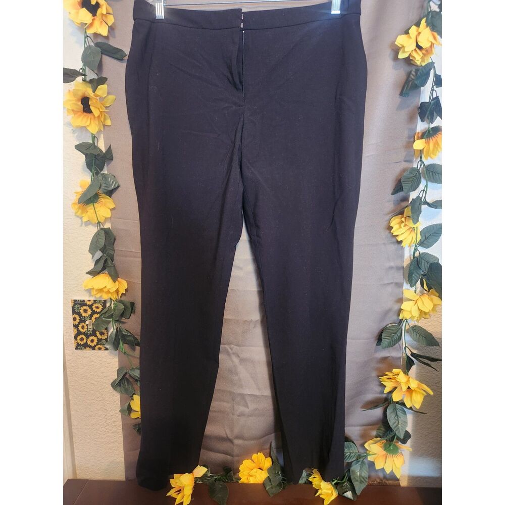 Calvin Klein Highline Women's Black Dress Pants Size 12 Professional Trousers